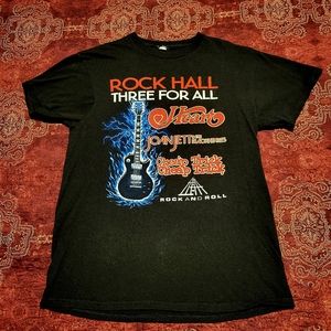 Rock Hall of Fame concert t-shirt with Heart, Joan Jett & Cheap Trick.